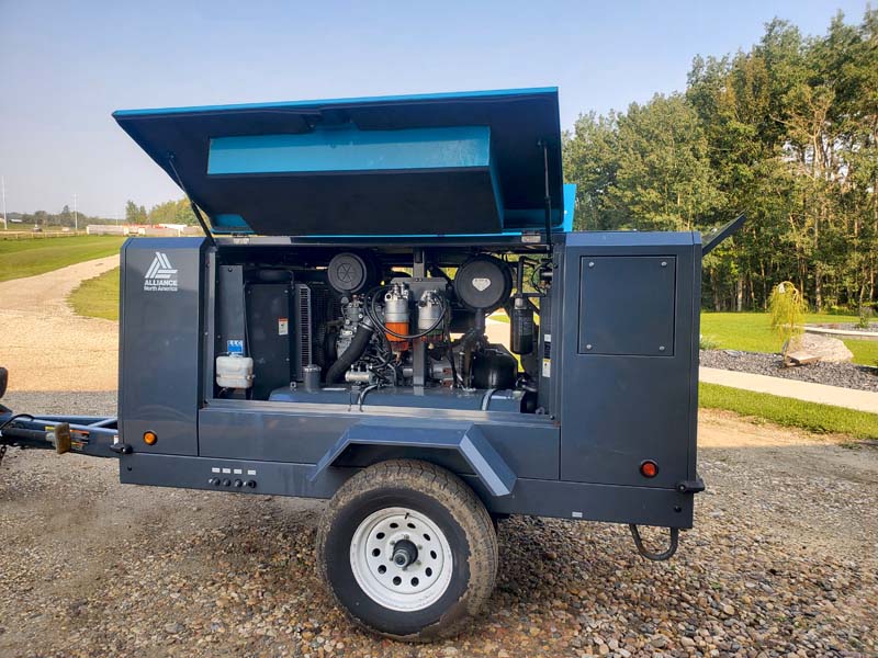 dark blue compressor